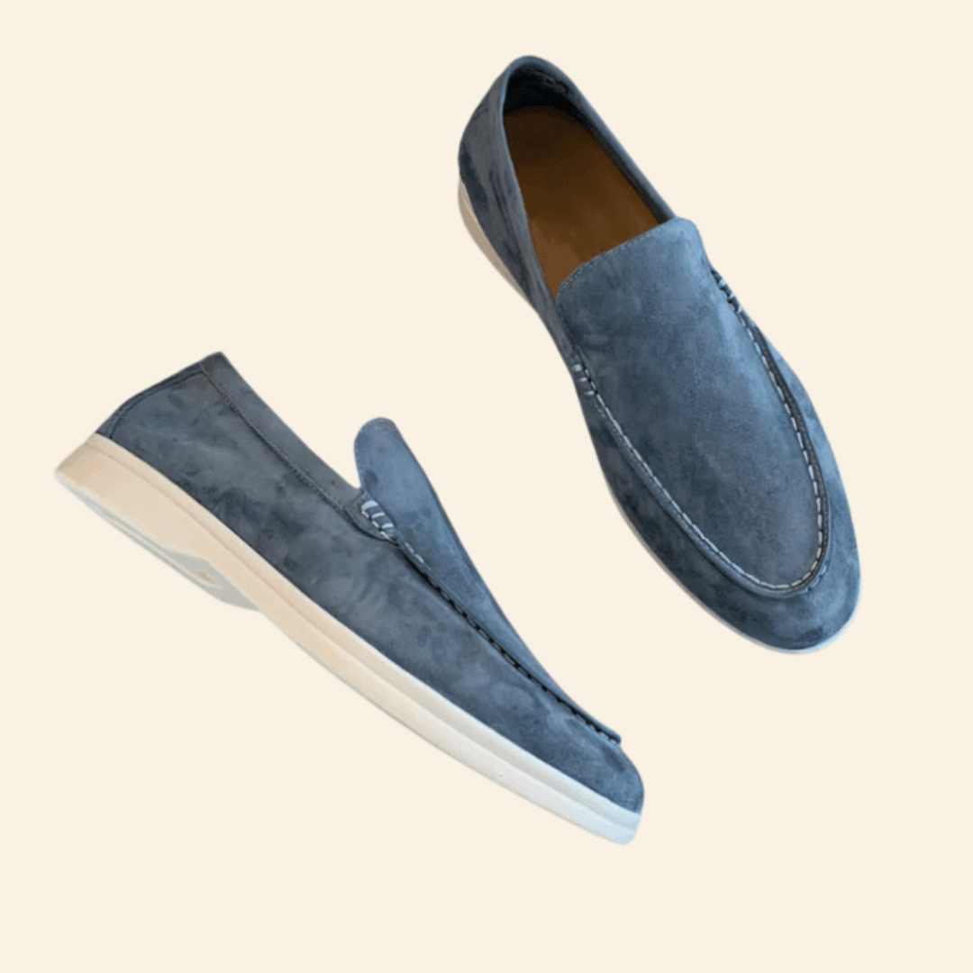 Mężczyźni | Loafers Suede | Klasyczne i Komfortowe | Wsuwane | Styl Ponadczasowy