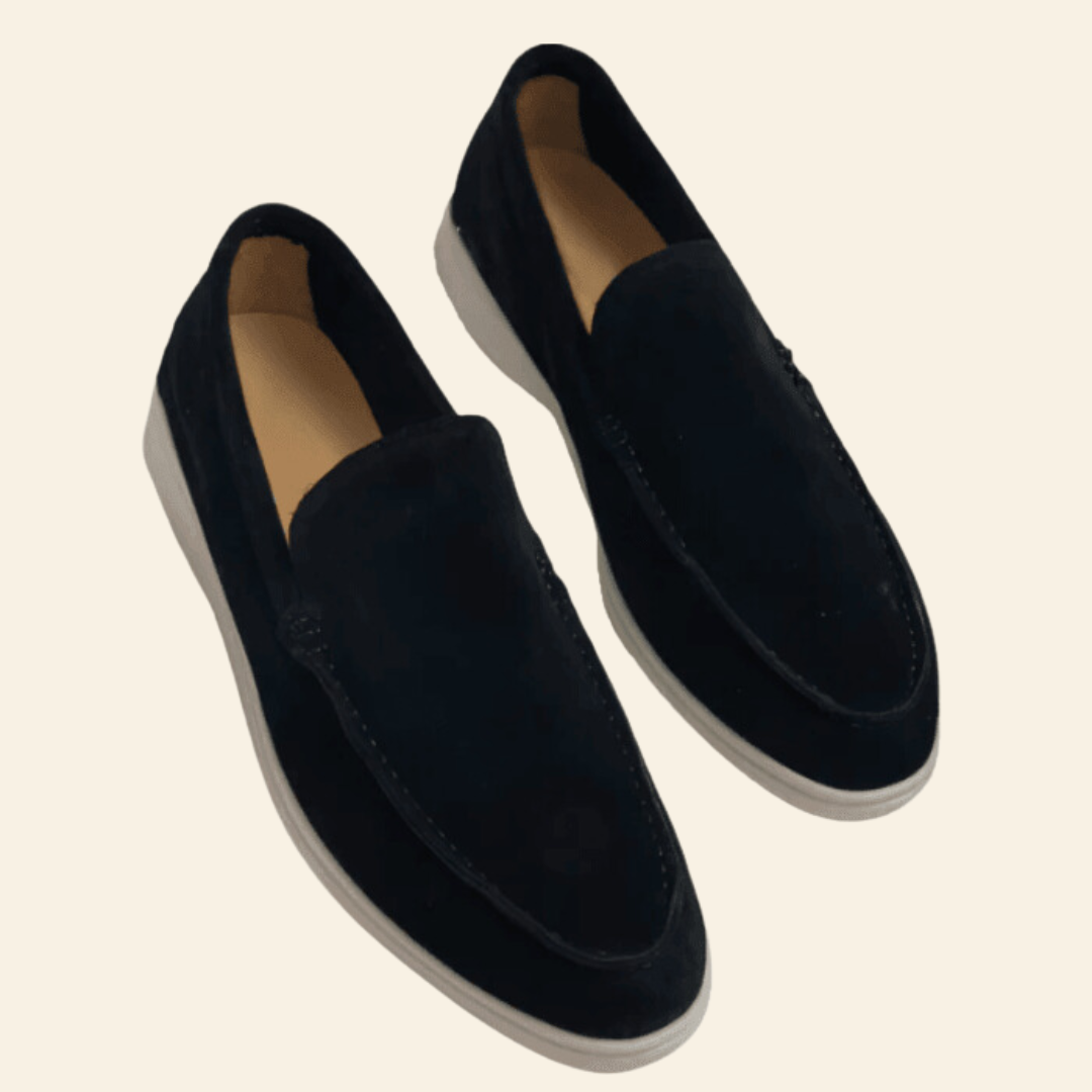 Mężczyźni | Loafers Suede | Klasyczne i Komfortowe | Wsuwane | Styl Ponadczasowy