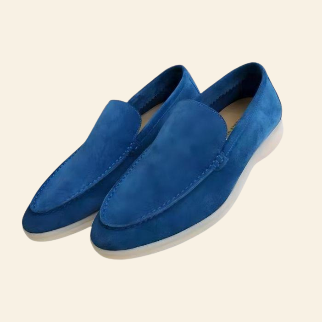 Mężczyźni | Loafers Suede | Klasyczne i Komfortowe | Wsuwane | Styl Ponadczasowy