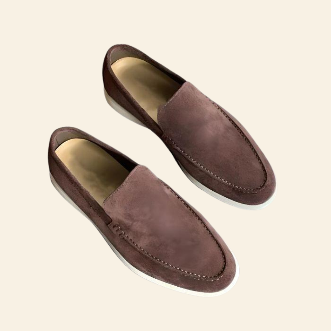Mężczyźni | Loafers Suede | Klasyczne i Komfortowe | Wsuwane | Styl Ponadczasowy