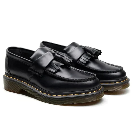 Mężczyźni | Loafers Skórzane Cognac | Komfortowe i Stylowe | Wsuwane