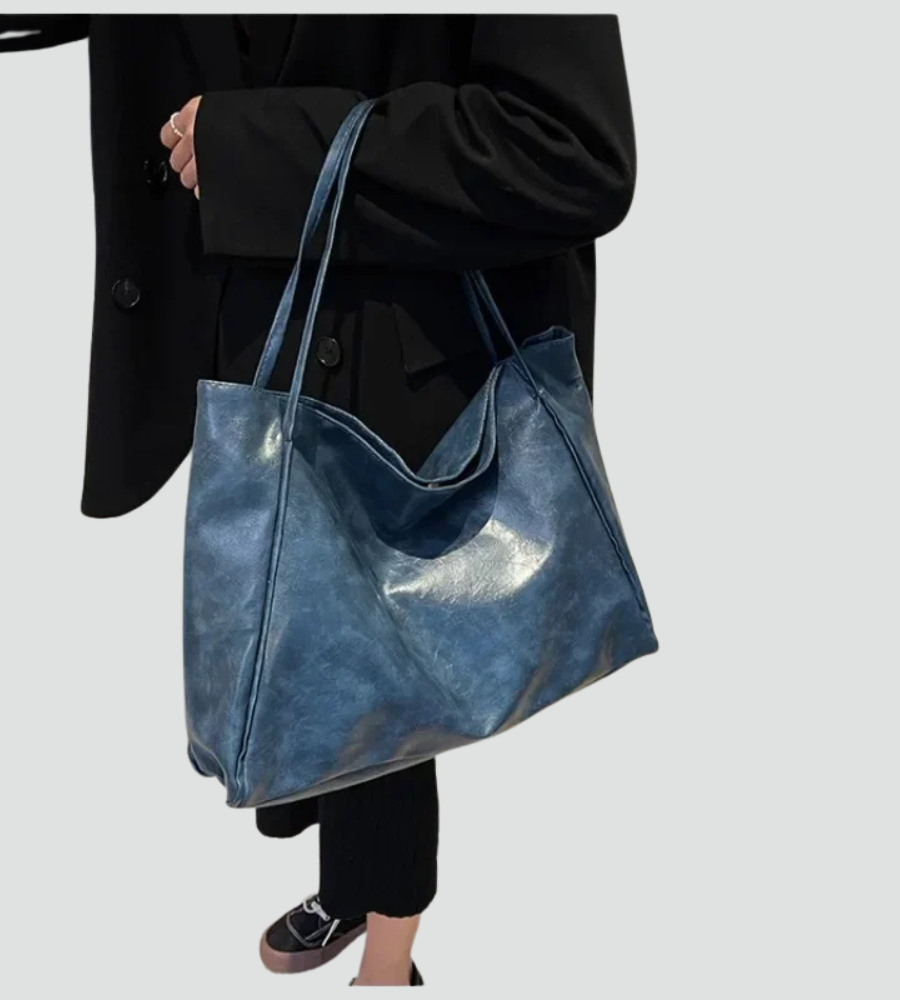 Torba shopper damska | duża, miękka konstrukcja