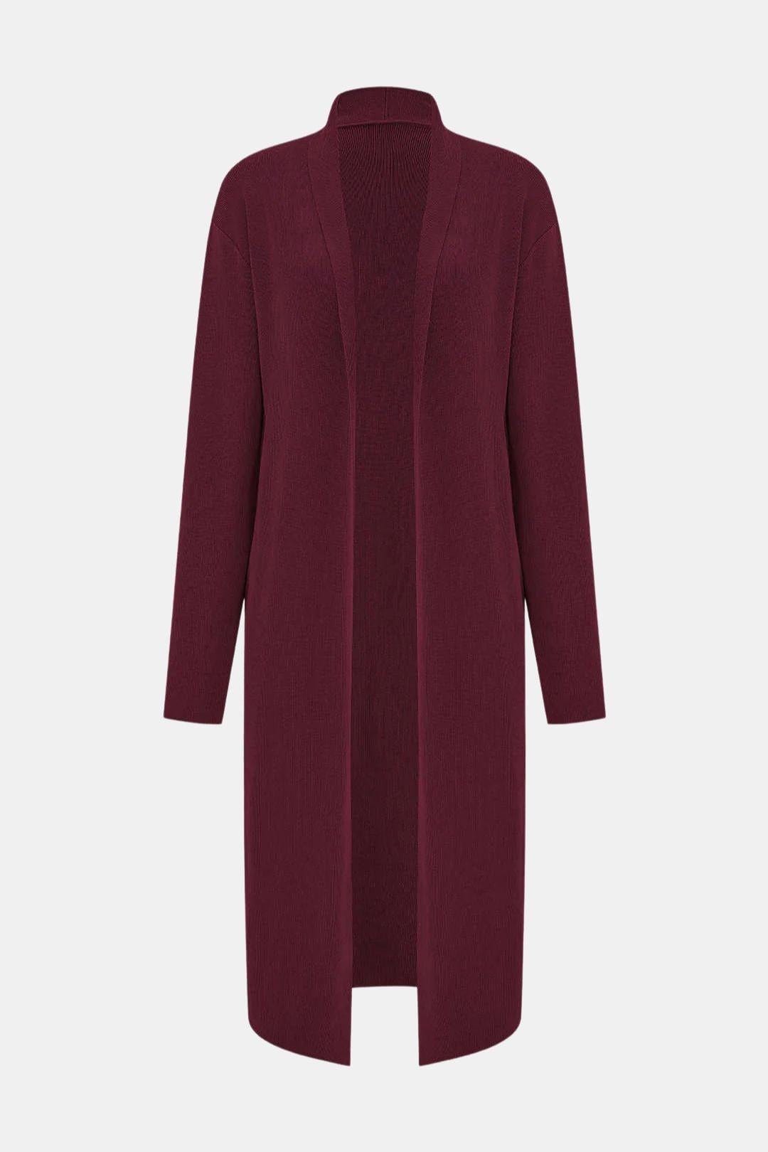 Elisa | Zestaw Top na Ramiączkach, Kardigan i Spodnie | Dopasowana Dzianina, Elegancki Look