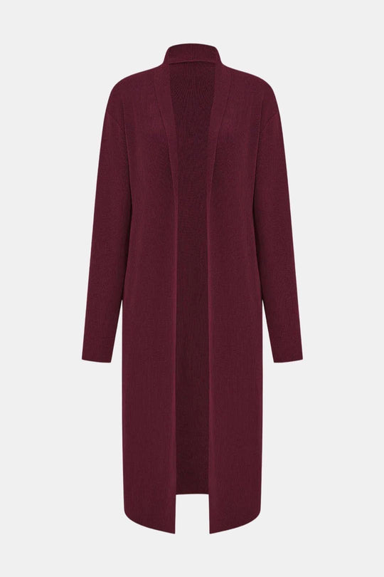 Elisa | Zestaw Top na Ramiączkach, Kardigan i Spodnie | Dopasowana Dzianina, Elegancki Look