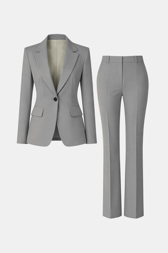 Emma | Marynarka i Spodnie | Elegancki Garnitur, Dopasowana Sylwetka, Profesjonalny Look