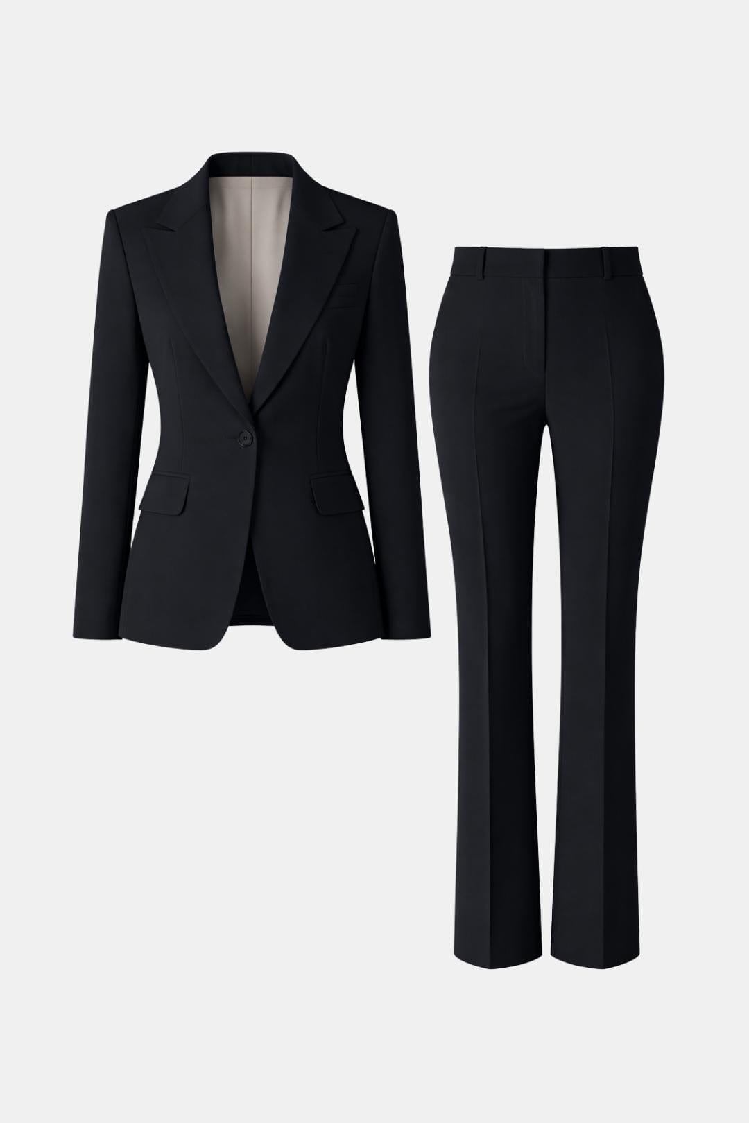 Emma | Marynarka i Spodnie | Elegancki Garnitur, Dopasowana Sylwetka, Profesjonalny Look