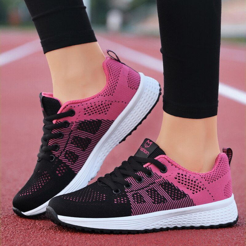 Buty sportowe ortopedyczne z siateczką damskie