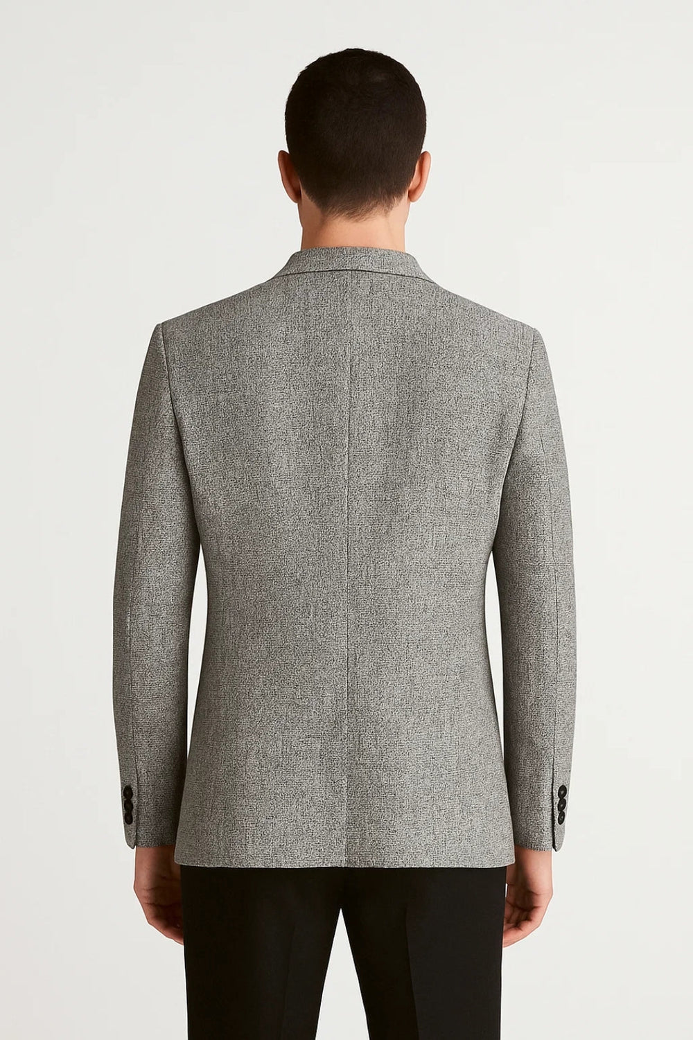 Męska Marynarka | Slimfit & Elegancka | Z Guzikami | Całoroczna