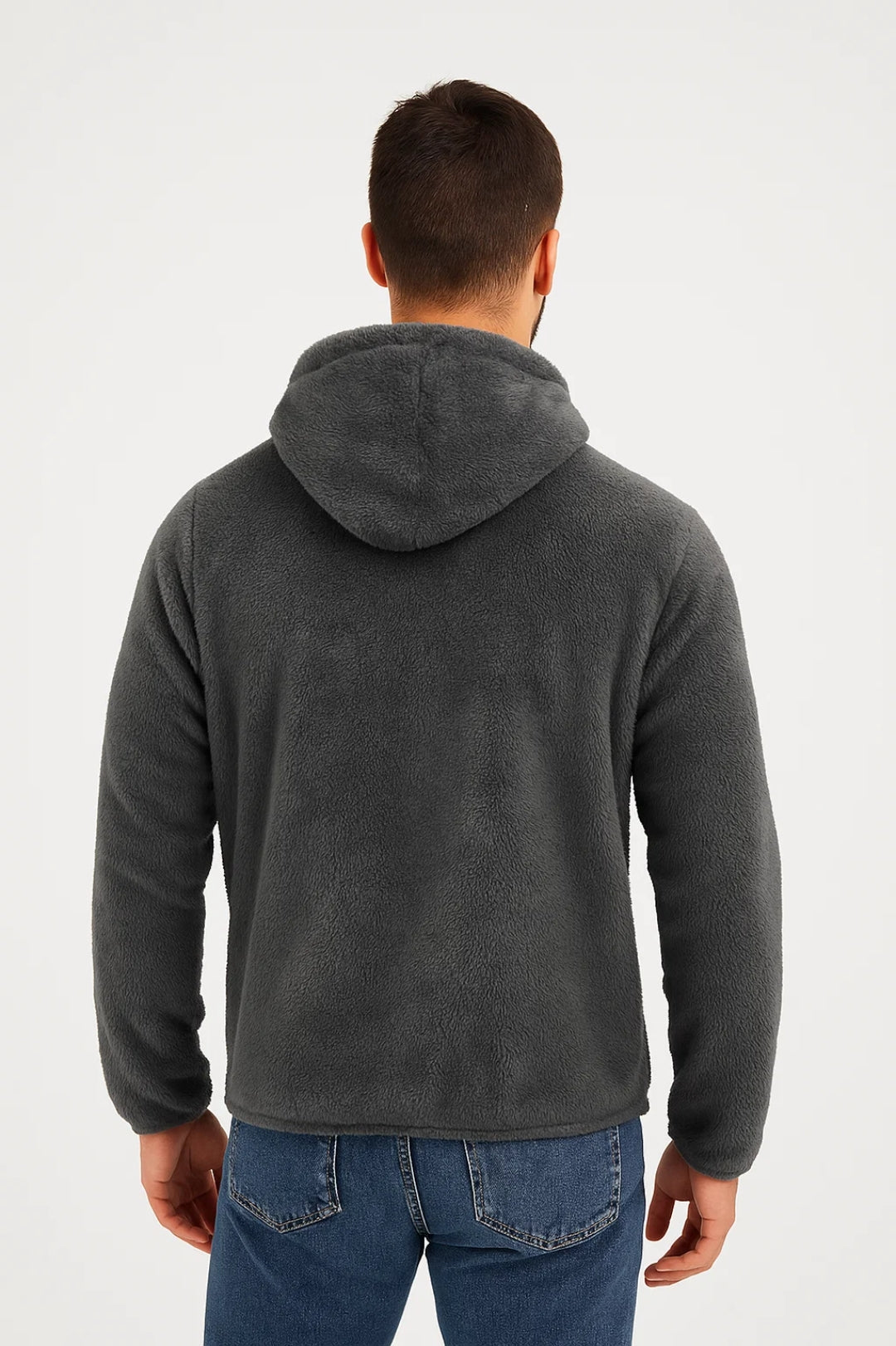 Hoodie Męski | Z Suwakiem | Casual | Zima | Wygodny krój | Idealny na zimne dni