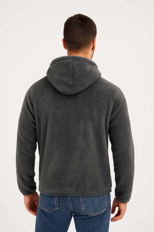 Hoodie Męski | Z Suwakiem | Casual | Zima | Wygodny krój | Idealny na zimne dni