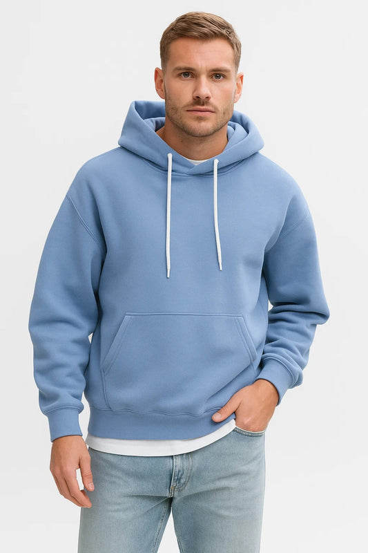 Bluza z kapturem męska | kieszeń kangurka