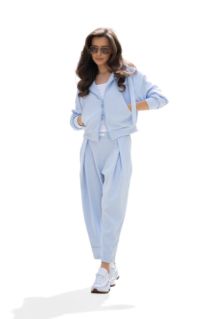 Bluza damska | sztruksowa, kaptur