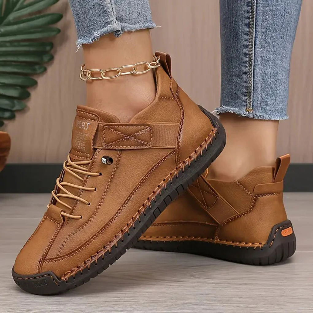 Iris | Damskie Sportowe Sneakersy Ortopedyczne | Lekkie, Oddychające i Amortyzujące | Komfort na Co Dzień