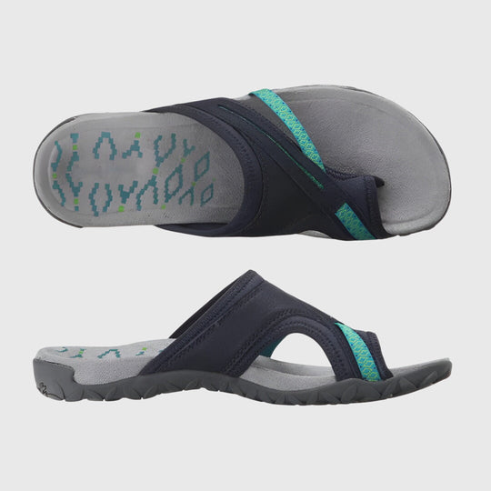 Jade | Damskie Lekkie Klapki z Formowaną Wkładką | Ergonomiczne | Sportowy Design Outdoor