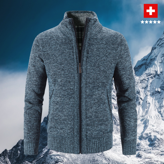 Sweter D'Hiver z Klasycznym Krojem dla Mężczyzn | Idealny na Zimne Dni