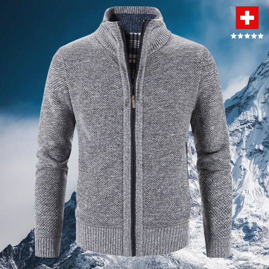 Sweter D'Hiver z Klasycznym Krojem dla Mężczyzn | Idealny na Zimne Dni