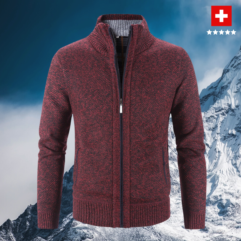 Sweter D'Hiver z Klasycznym Krojem dla Mężczyzn | Idealny na Zimne Dni