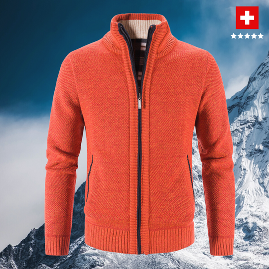 Sweter D'Hiver z Klasycznym Krojem dla Mężczyzn | Idealny na Zimne Dni