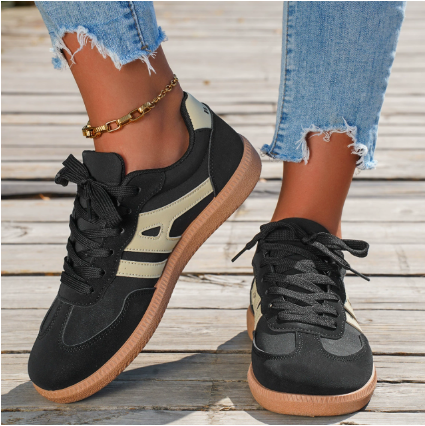 Venera | Damskie Ortopedyczne Sneakersy z Zamszu - Wsparcie dla Stopy, Lekkie