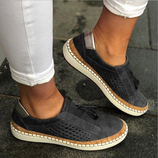 Zuela | Ortopedyczne Slip-Ons dla kobiet - Wyściełane i wspierające casualowe buty