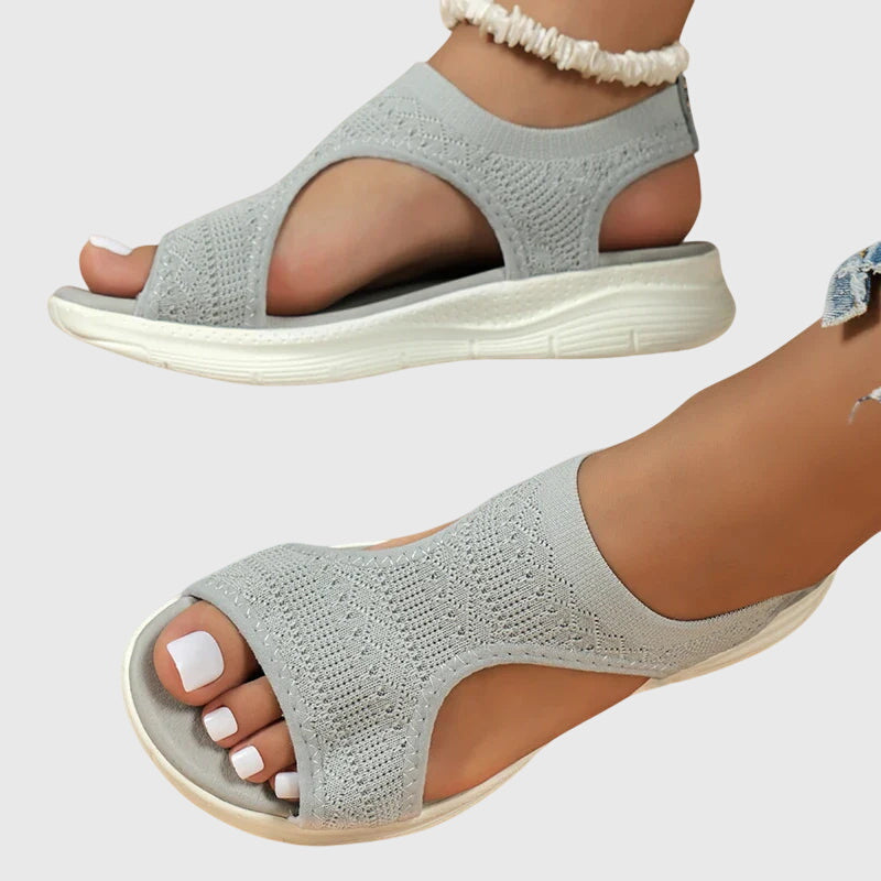 Machteld | Eleganckie Damskie Sandały Ortopedyczne | Ergonomiczna Wkładka | Komfortowe Sandały na Lato