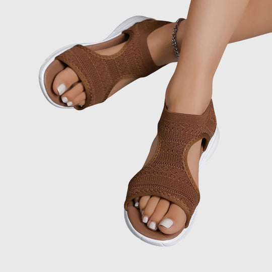 Machteld | Eleganckie Damskie Sandały Ortopedyczne | Ergonomiczna Wkładka | Komfortowe Sandały na Lato