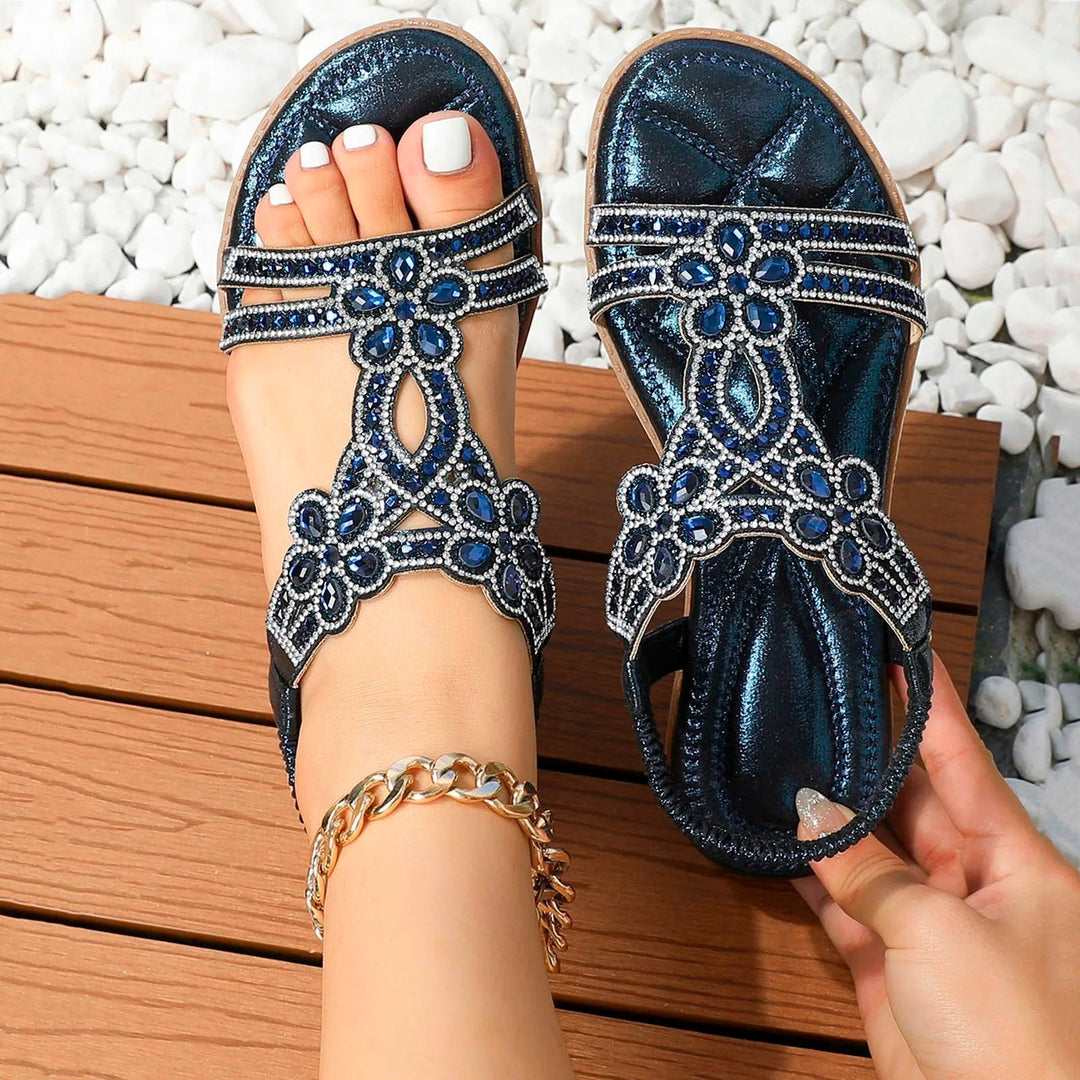 Madelief | Damskie Sandały Ortopedyczne Boho | Ergonomiczne, Regulowane i Amortyzujące | Komfort na Wiosnę i Lato