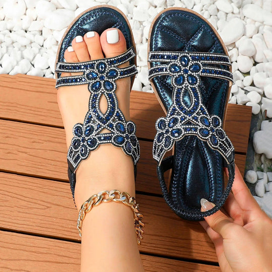 Madelief | Damskie Sandały Ortopedyczne Boho | Ergonomiczne, Regulowane i Amortyzujące | Komfort na Wiosnę i Lato