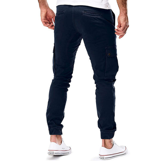 Męskie Spodnie Cargo z Wieloma Kieszeniami | Luźny Krój | Funkcjonalny Styl Outdoor i Casual | Na Co Dzień