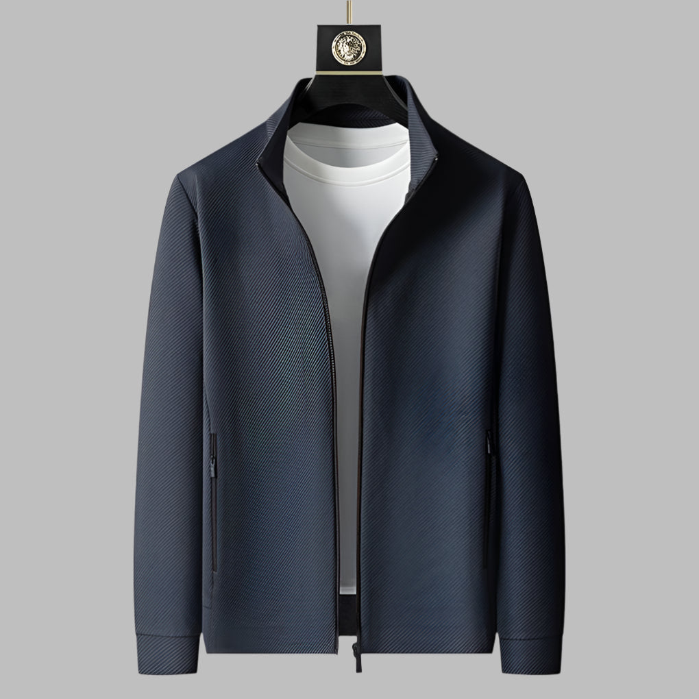 Mężczyźni | Dres Premium | Codzienny Komfort | Zapięcie na Całej Przodniej | Styl Casual