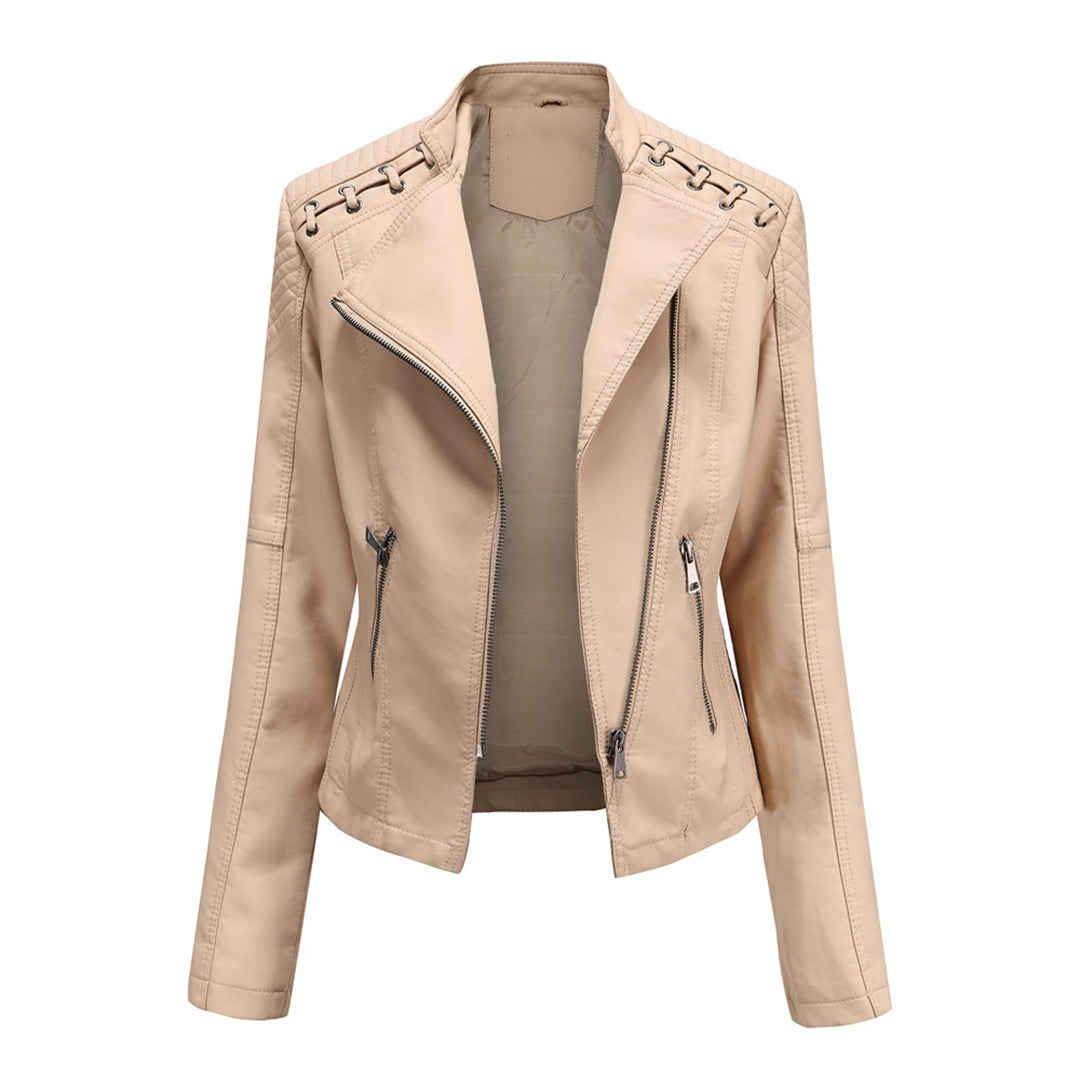 Kurtka damska | wysoki kołnierz, kieszenie