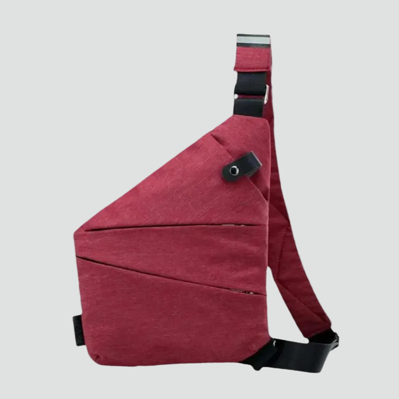 Torba crossbody damska | antykradzieżowa, wodoodporna