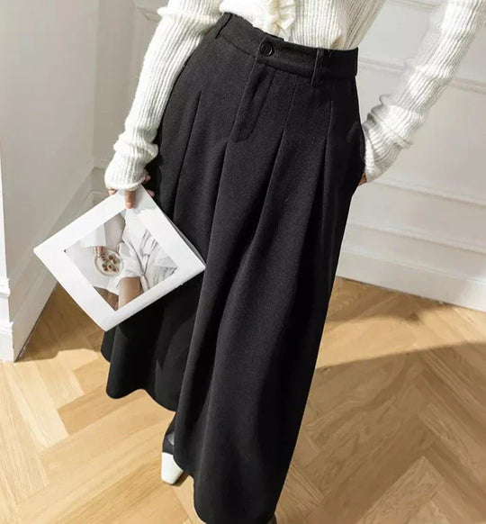 Damska Spódnica Ołówkowa o Prostym Kroju | Elegancki Design | Do Biura i Na Co Dzień | Uniwersalna Stylizacja