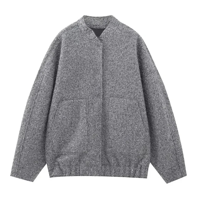 Kobieta | Sweter Oversize Cozzina | Grube Dzierganie | Styl Casual i Przytulny