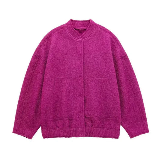 Kobieta | Sweter Oversize Cozzina | Grube Dzierganie | Styl Casual i Przytulny
