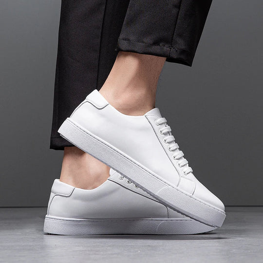 Enzo | Męskie sneakersy ze skóry
