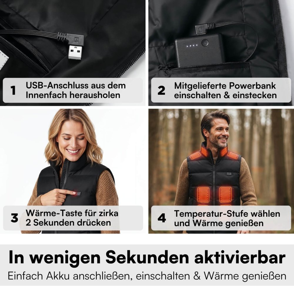 Leon | SmartHeat Kamizelka grzewcza
