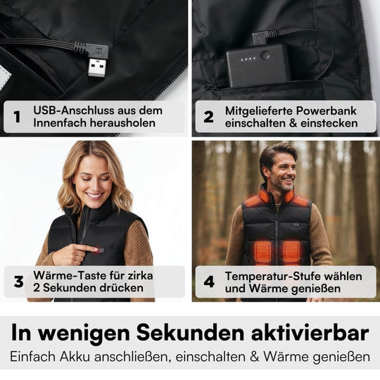 Leon | SmartHeat Kamizelka grzewcza