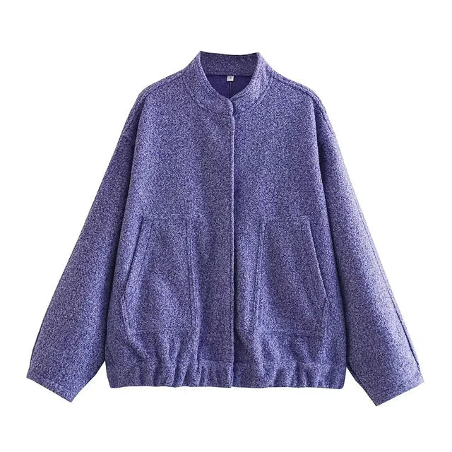 Kobieta | Sweter Oversize Cozzina | Grube Dzierganie | Styl Casual i Przytulny