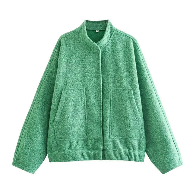 Kobieta | Sweter Oversize Cozzina | Grube Dzierganie | Styl Casual i Przytulny