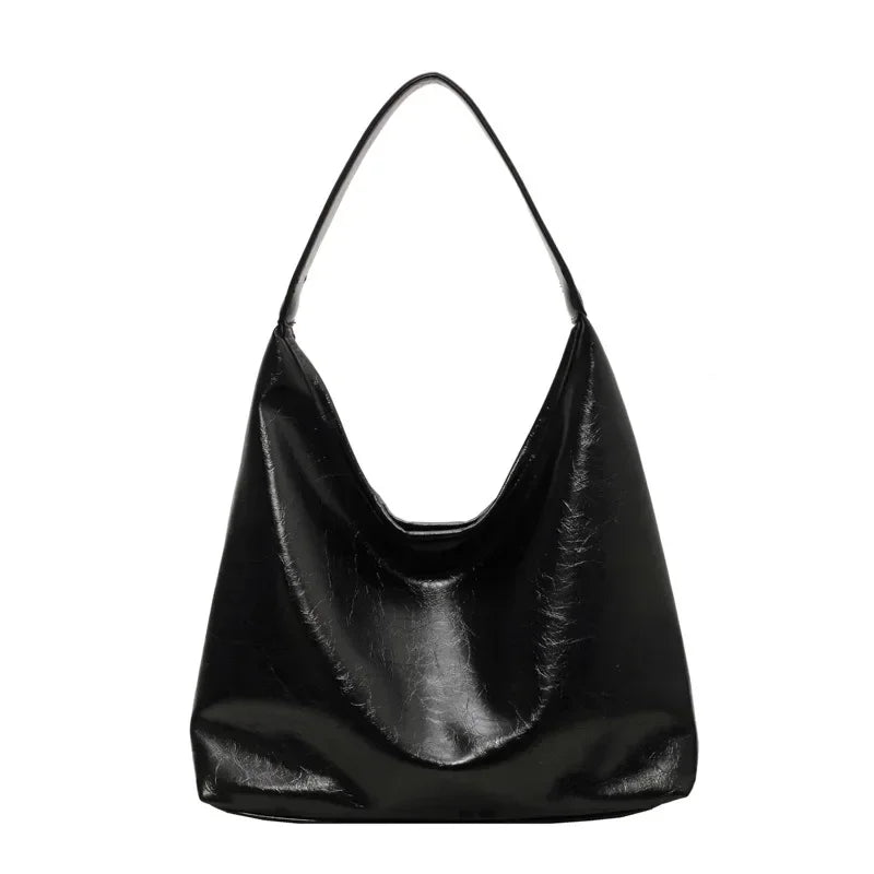 Torba shopper damska | skórzana, na laptopa