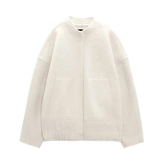 Kobieta | Sweter Oversize Cozzina | Grube Dzierganie | Styl Casual i Przytulny