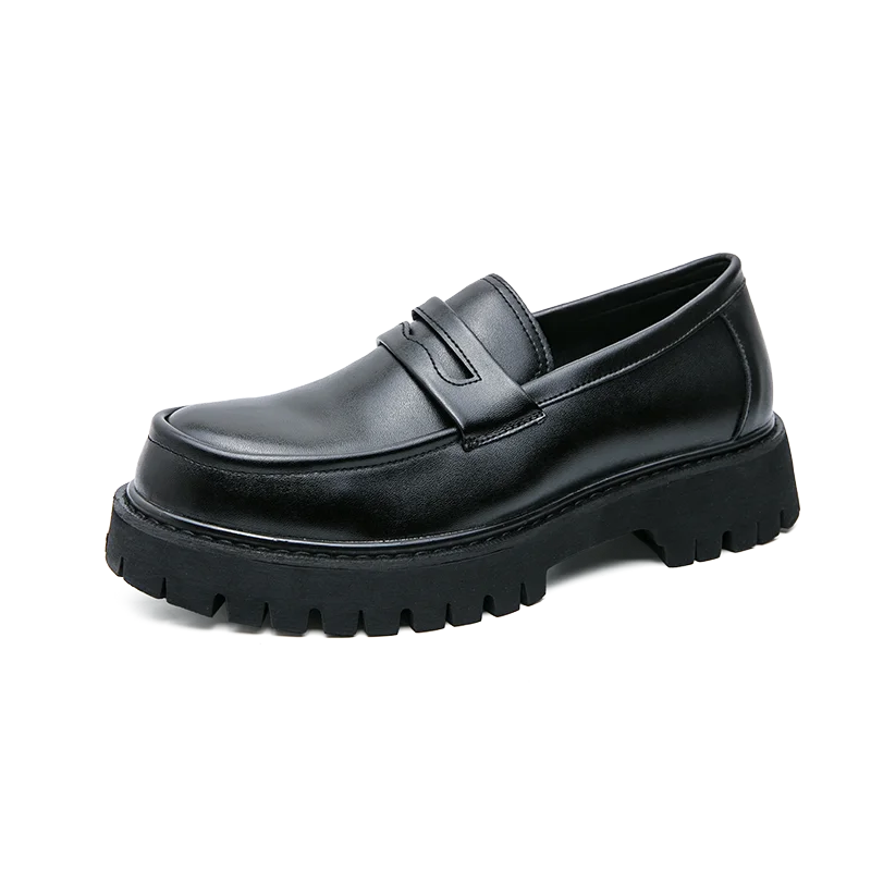 Mężczyźni | Premium Loafers Marconi | Wysoka Podeszwa | Styl Biznesowy i Casual