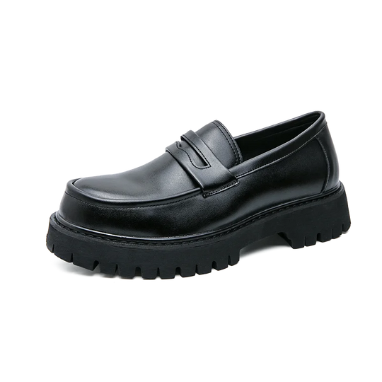 Mężczyźni | Premium Loafers Marconi | Wysoka Podeszwa | Styl Biznesowy i Casual