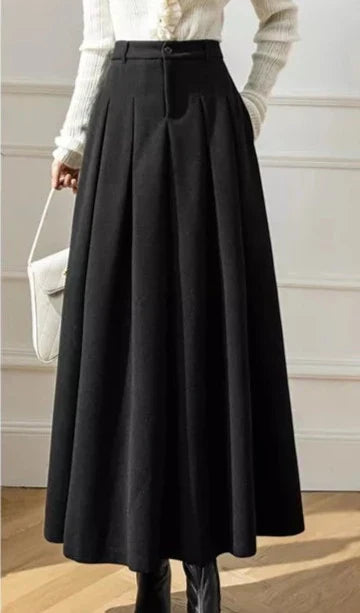Damska Spódnica Ołówkowa o Prostym Kroju | Elegancki Design | Do Biura i Na Co Dzień | Uniwersalna Stylizacja