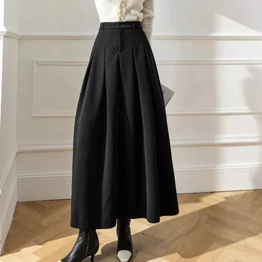 Damska Spódnica Ołówkowa o Prostym Kroju | Elegancki Design | Do Biura i Na Co Dzień | Uniwersalna Stylizacja