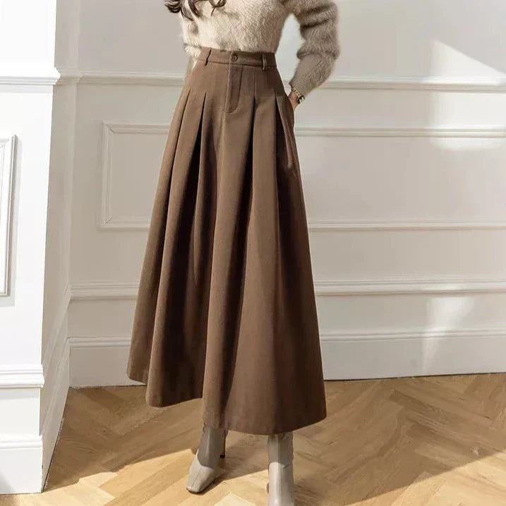 Damska Spódnica Ołówkowa o Prostym Kroju | Elegancki Design | Do Biura i Na Co Dzień | Uniwersalna Stylizacja