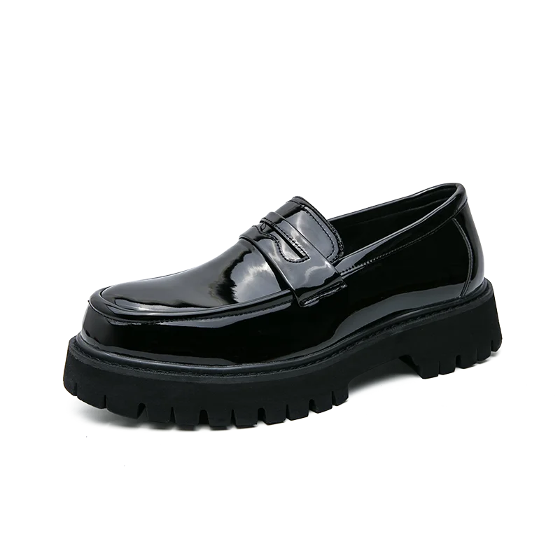 Mężczyźni | Premium Loafers Marconi | Wysoka Podeszwa | Styl Biznesowy i Casual