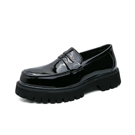 Mężczyźni | Premium Loafers Marconi | Wysoka Podeszwa | Styl Biznesowy i Casual