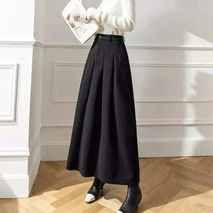 Damska Spódnica Ołówkowa o Prostym Kroju | Elegancki Design | Do Biura i Na Co Dzień | Uniwersalna Stylizacja